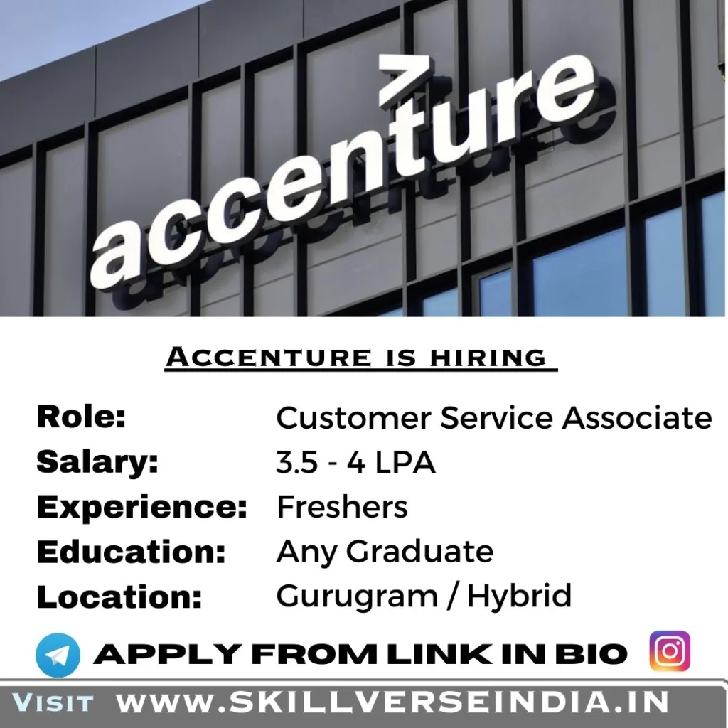 Apply Now for Accenture's Customer Service Associate Role 2023 5 Customer-Service-Associate