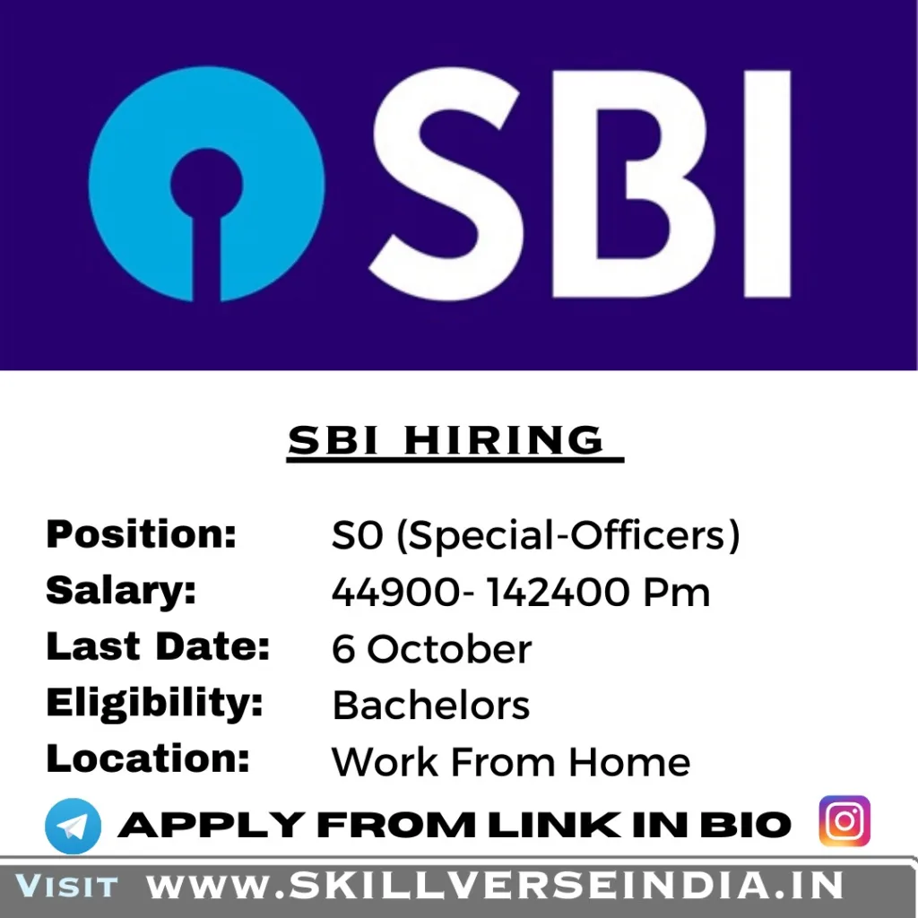 SBI SO (Specialist Officer) Jobs Recruitment 2023: 439 Posts! 5 SBI SO (Specialist Officer) Jobs Recruitment 2023: 439 Posts!